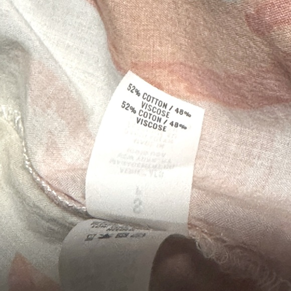 Aerie Vintage Aloha Floral Hawaiian Shirt Button-Up Cover Up Oversized Top S - Picture 5 of 5